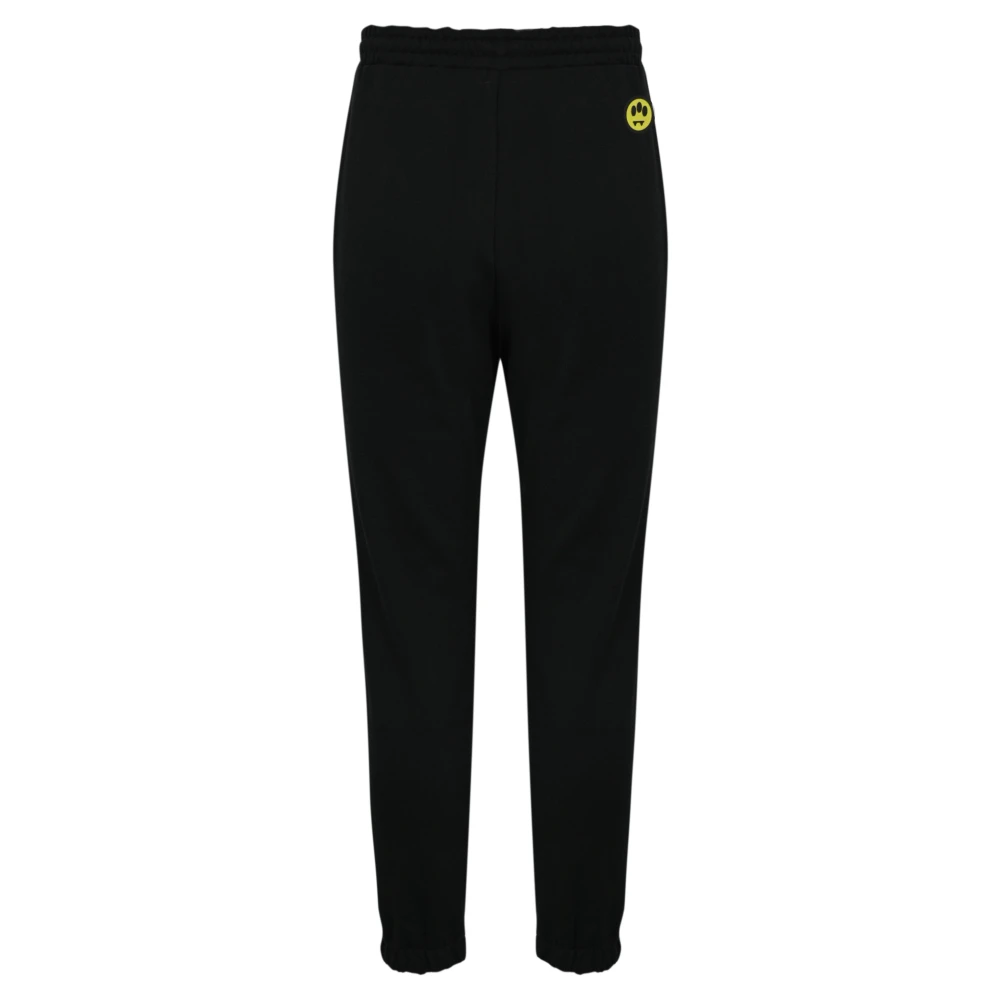 Barrow Katoen Unisex Zwarte Broek Black Heren