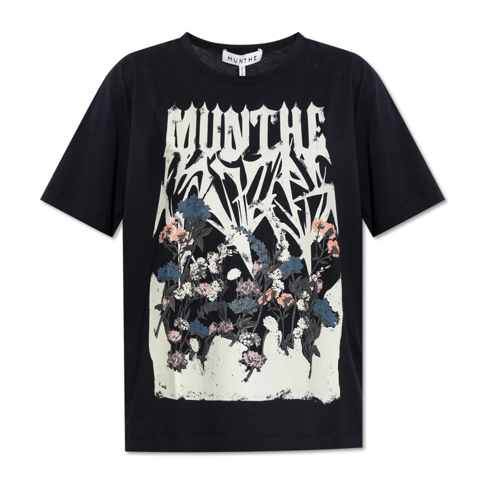 Munthe - Tops > T-Shirts - Black - Munthe - Modalova
