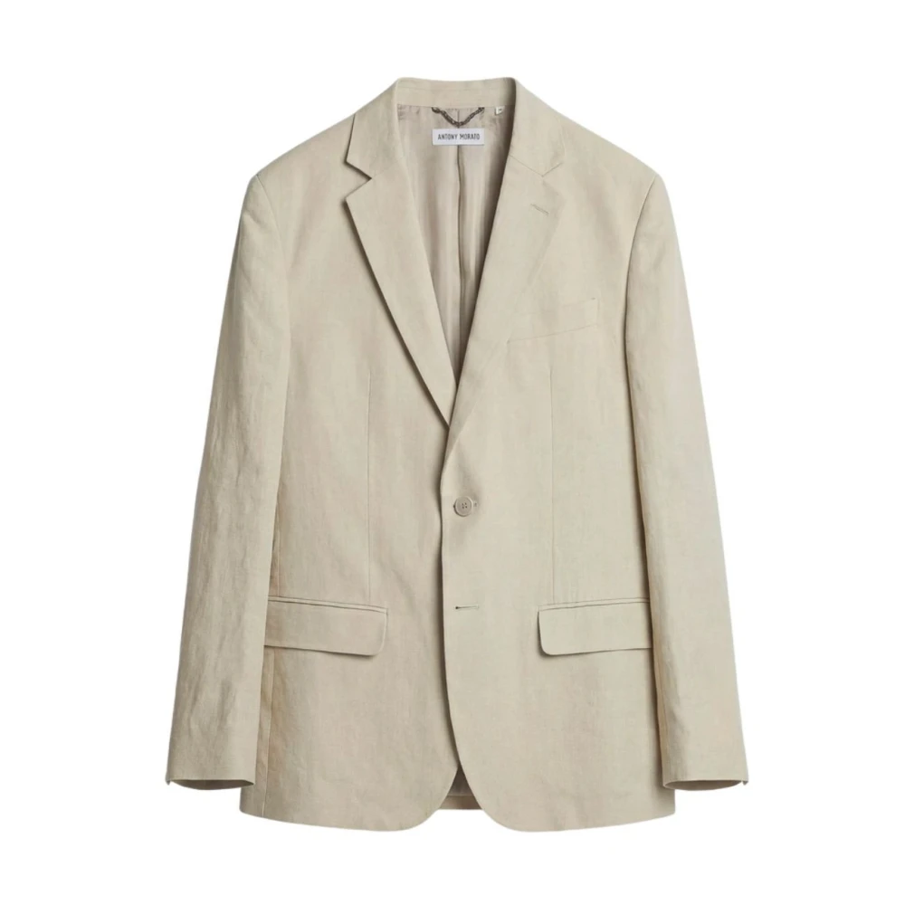 Antony Morato Men's Beige Luis Jacket - Blazers - M - Suits