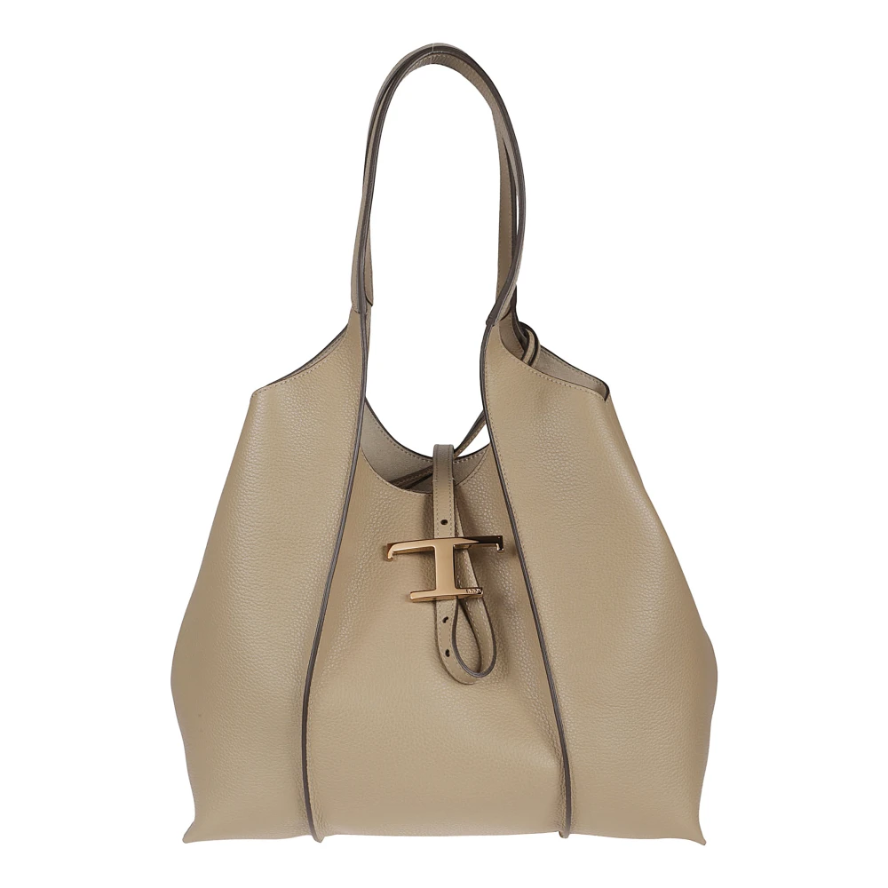 TOD'S Stijlvolle Winkel Tas Beige Dames
