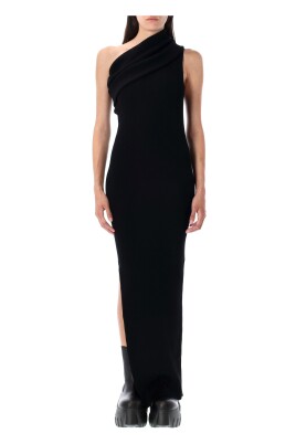 black-asymmetrical-one-shoulder-dress