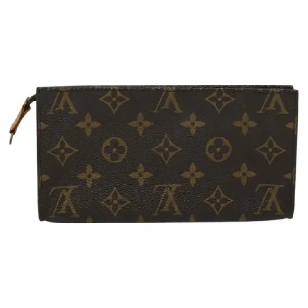 Louis Vuitton Vintage Pre-owned Canvas pouches Brown Dames