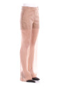 pantalon-marron-en-lin-fermeture-eclair
