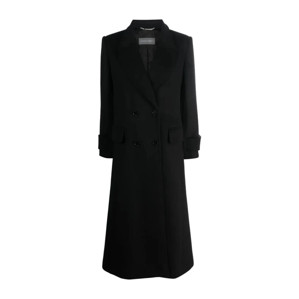 Coats > Double-Breasted Coats - - Alberta Ferretti - Modalova