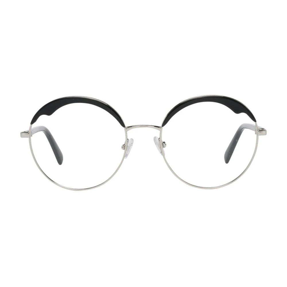 EMILIO PUCCI Zwarte Dames Optische Frames met Merkhoes Black Dames