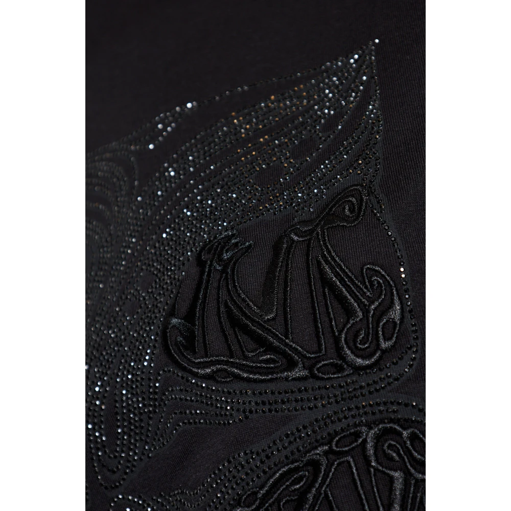 Max Mara Bedrukt T-shirt Black Dames