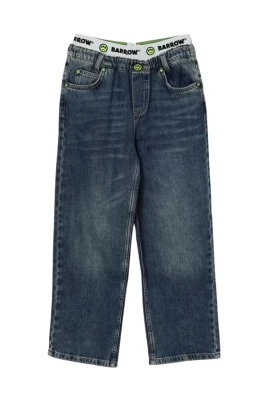 Jeans med elastisk midja