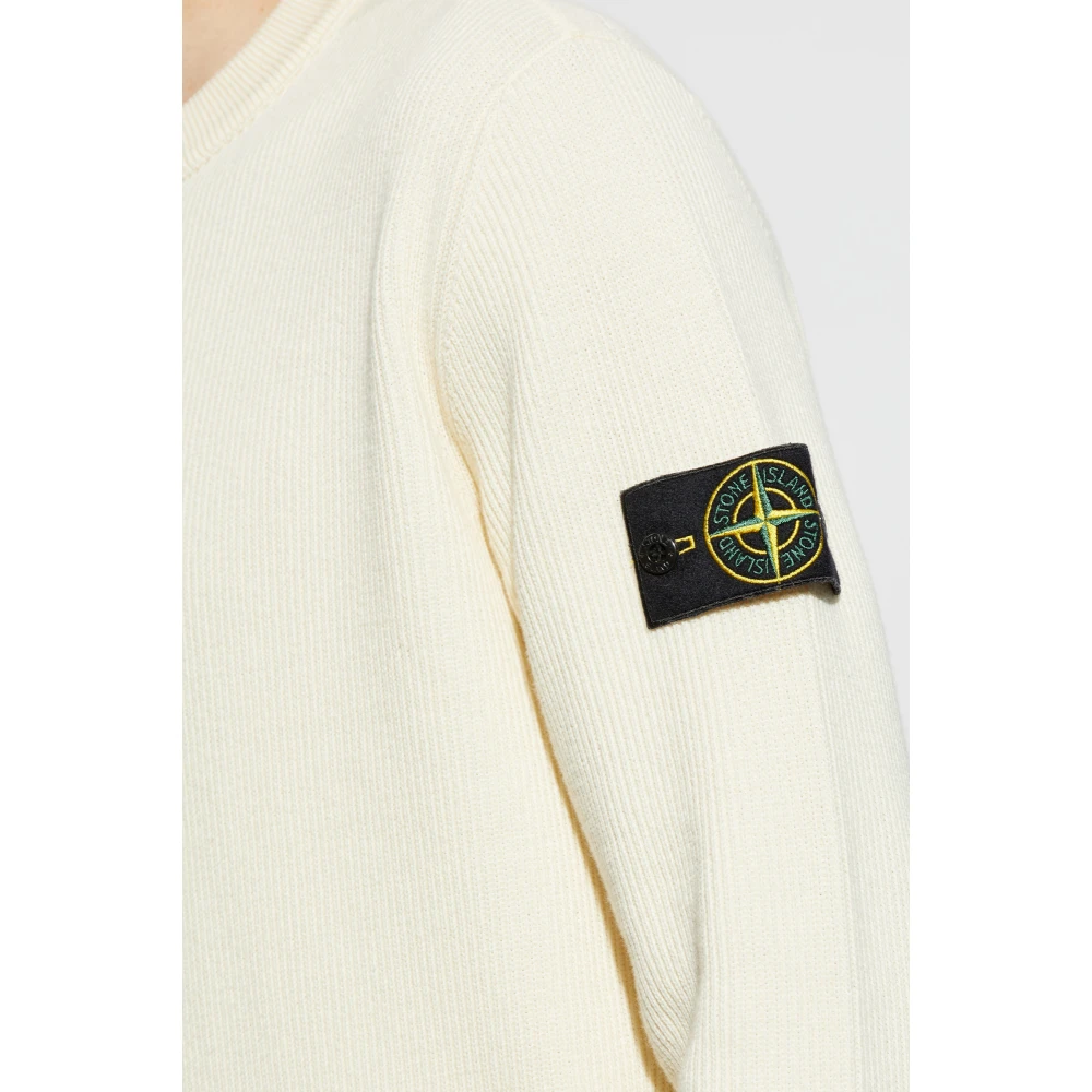 Stone Island Trui met logo Beige Heren