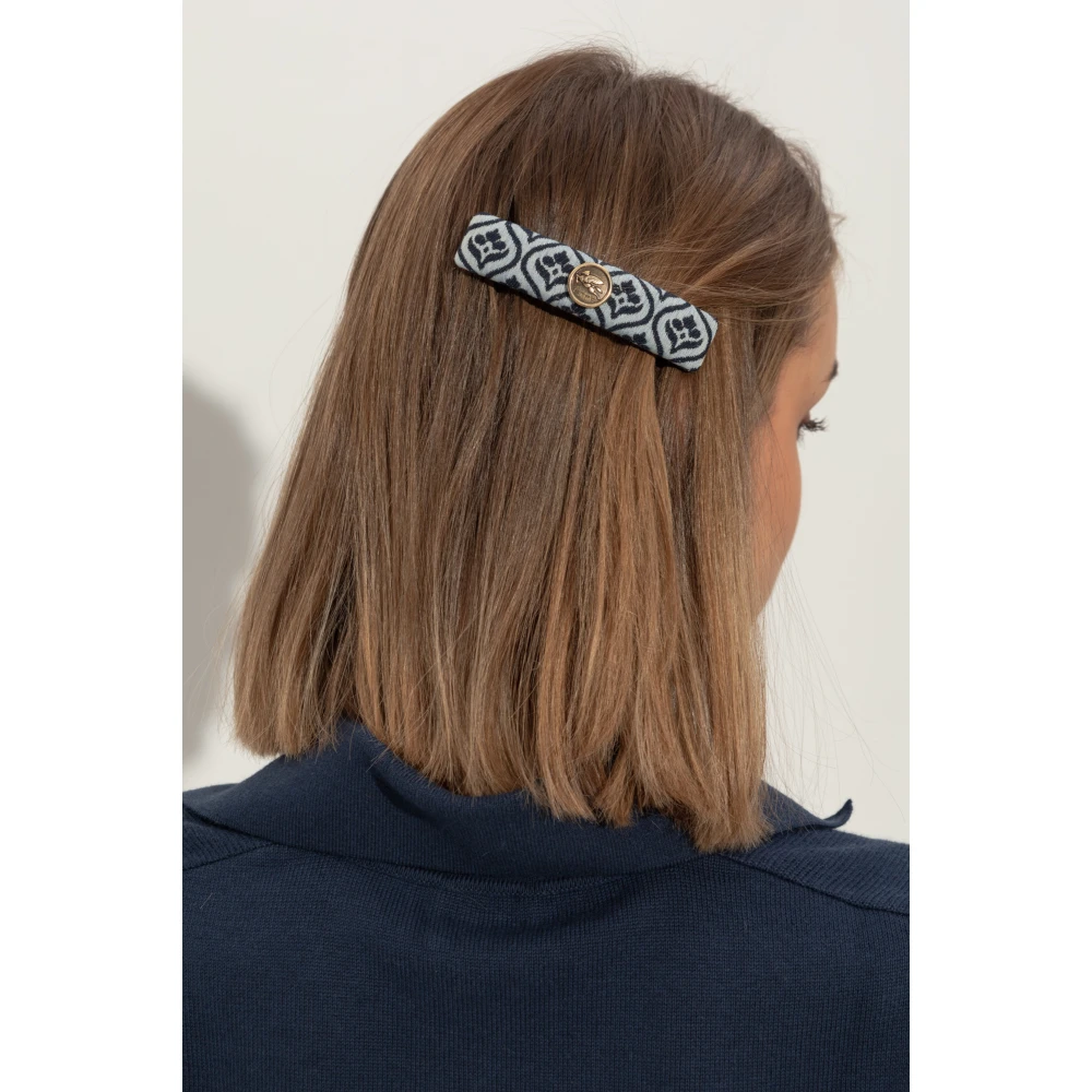 ETRO Gebloemde haarspeld Gray Dames