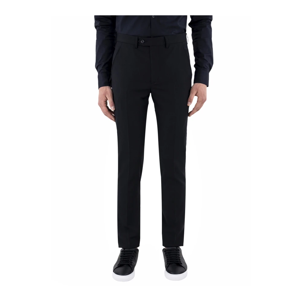 Corsinelabedoli Men's Black Suit Trousers, Xs, Elegant Suit Trousers Pantalone