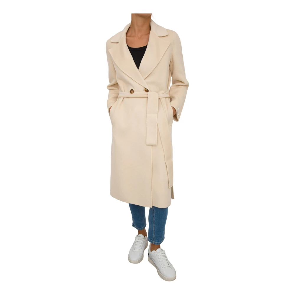 Marella Stijlvolle Winterjas voor Vrouwen Beige Dames