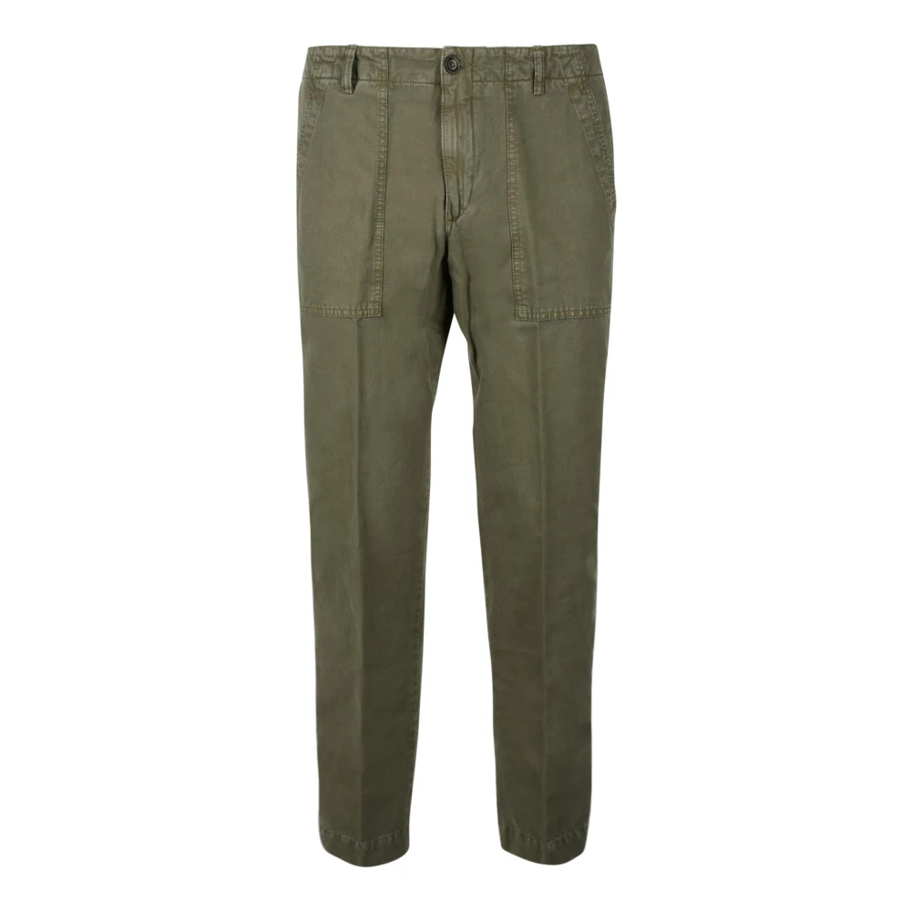 Briglia Casual Linnen Katoenen Broek White Heren