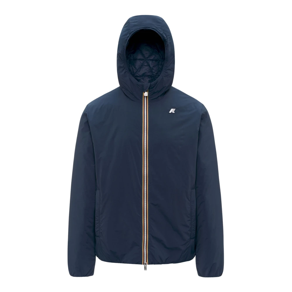 K-Way Uomo Blu - Jack Plain Warm - Jackets - M