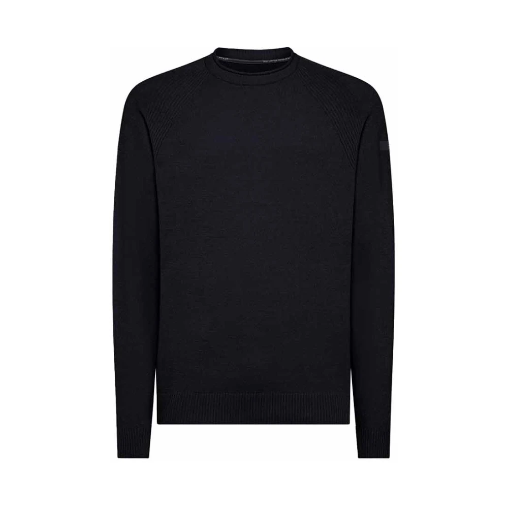 Rrd Blue Velvet Round Knit Jumper - Male - Round-Neck Knitwear - L - Knitwear