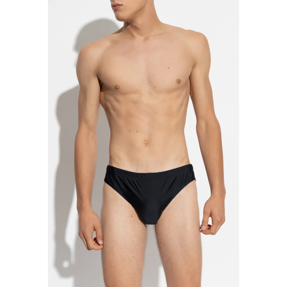 Moschino Zwembroek Black Heren