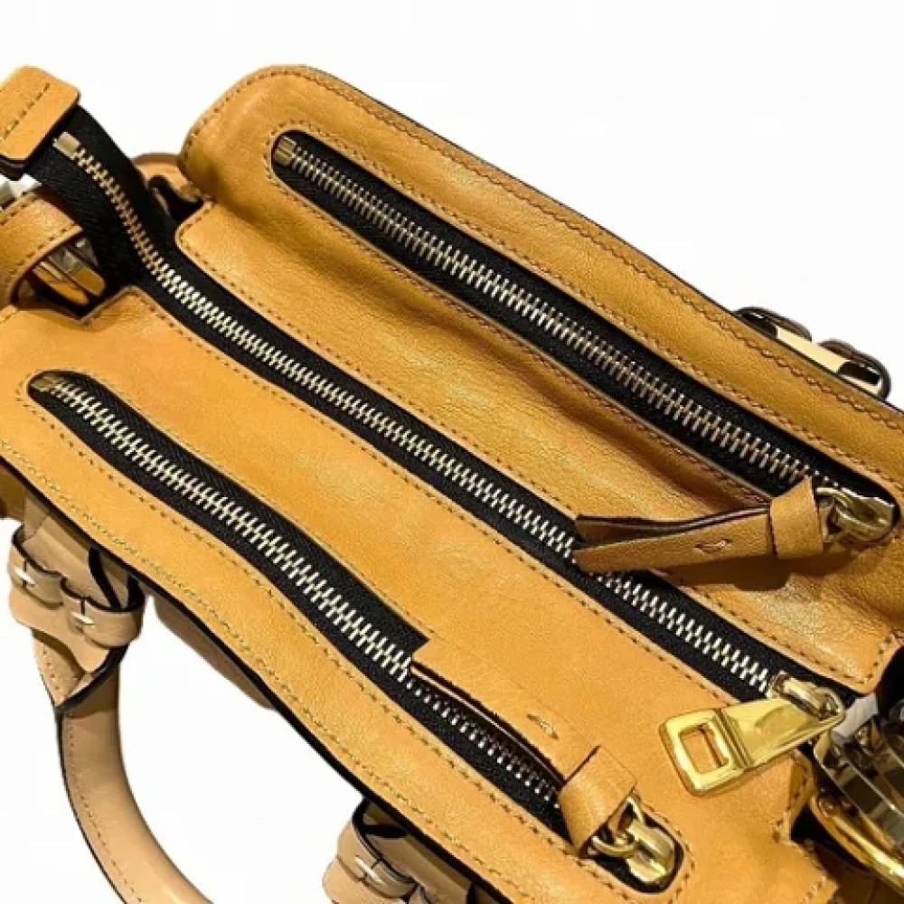 Chloé Pre-owned Fabric handbags Brown Dames