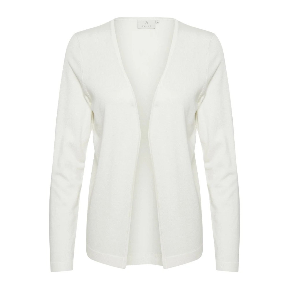 Kaffe Donna Bianco Cardigan Da Fenia Astrid - Immagine 2