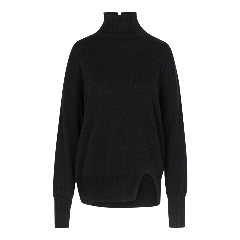 Daniele Fiesoli Lupetto Rasa Sweater Black Dames