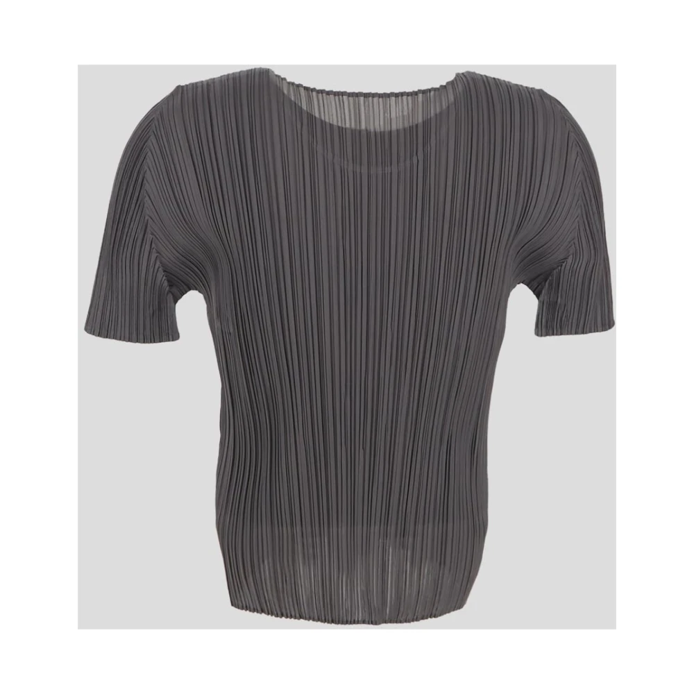 Issey Miyake Dames T-shirt Gray Dames