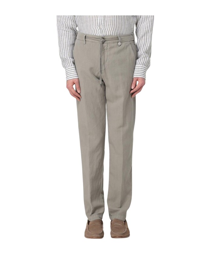 pantalon-decontracte-en-lin-marron