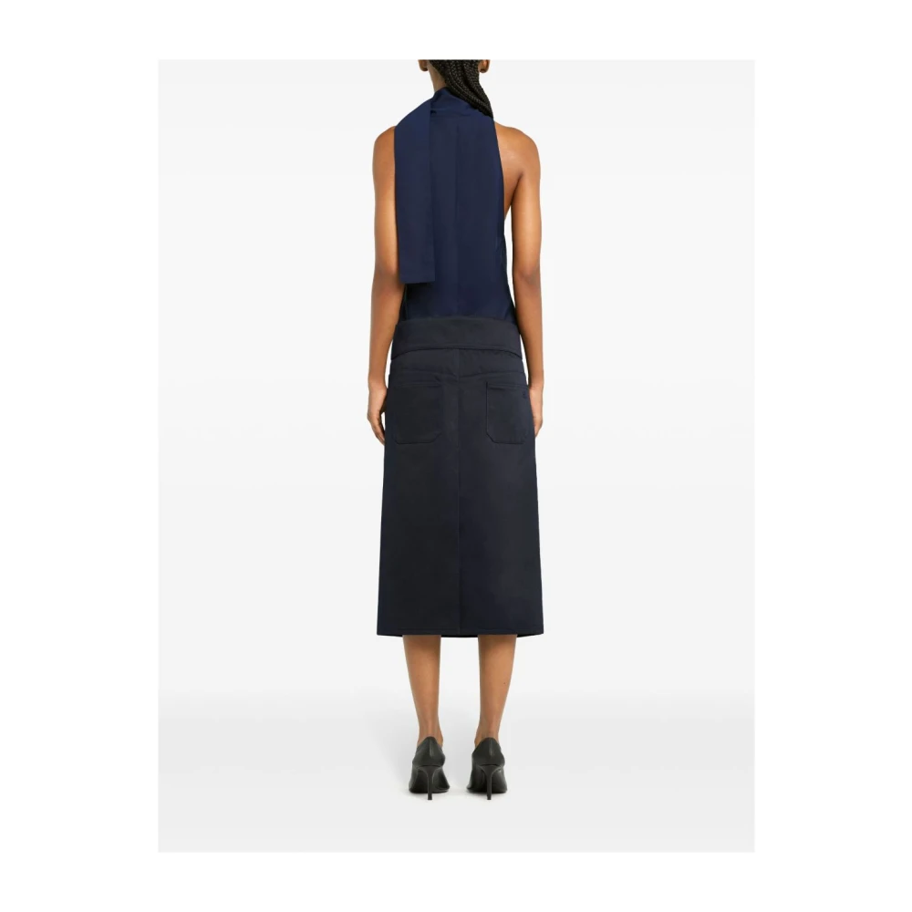 Courrèges Blauwe Rok Dameskleding Blue Dames