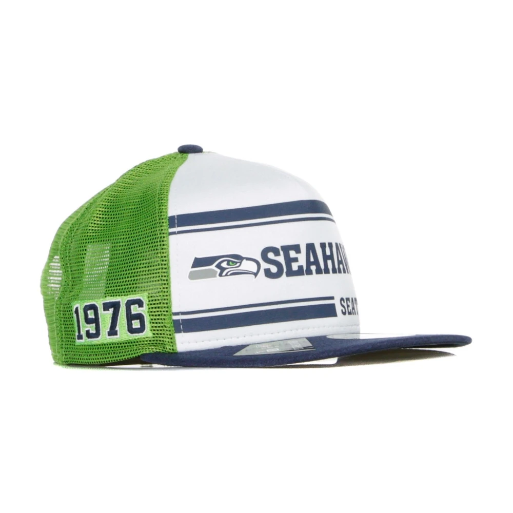 new era Originele Teamkleuren Heren Platte Klep Pet Multicolor Heren