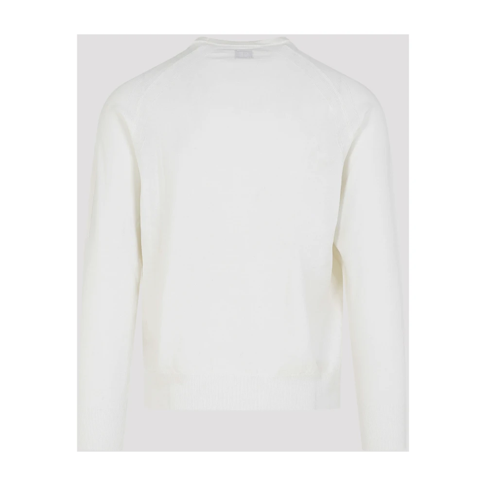 C.P. Company Witte Klassieke Trui Aw24 White Heren