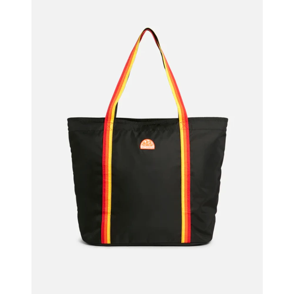 Sundek Regenboog Strandtas Black Dames