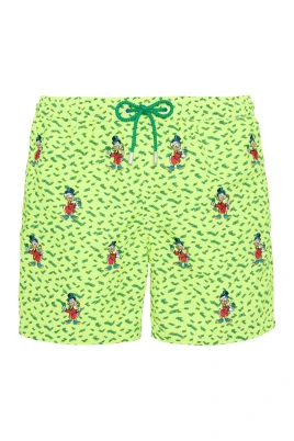 Badshorts med resår i midjan