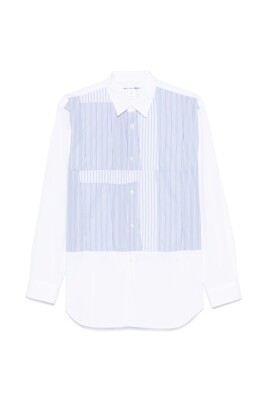 white-button-up-shirt-with-box-pleat-detail