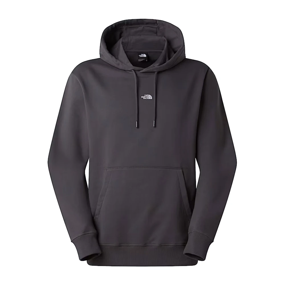 The North Face Gray Long Sleeve Training Tops, Male, L, Essential Light Relaxed Hoodie