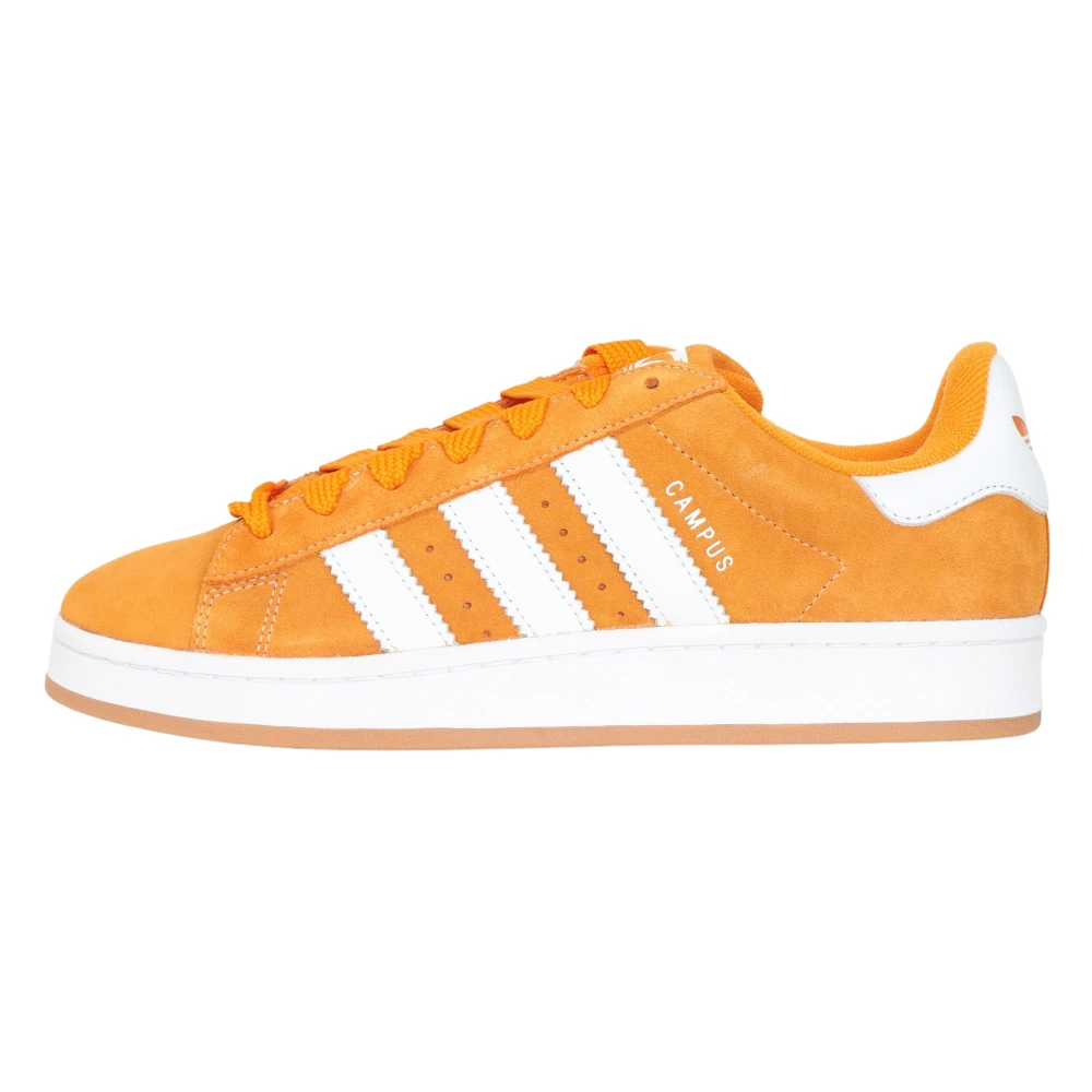 Adidas Originals Orange Campus Sneakers Orange, Herr