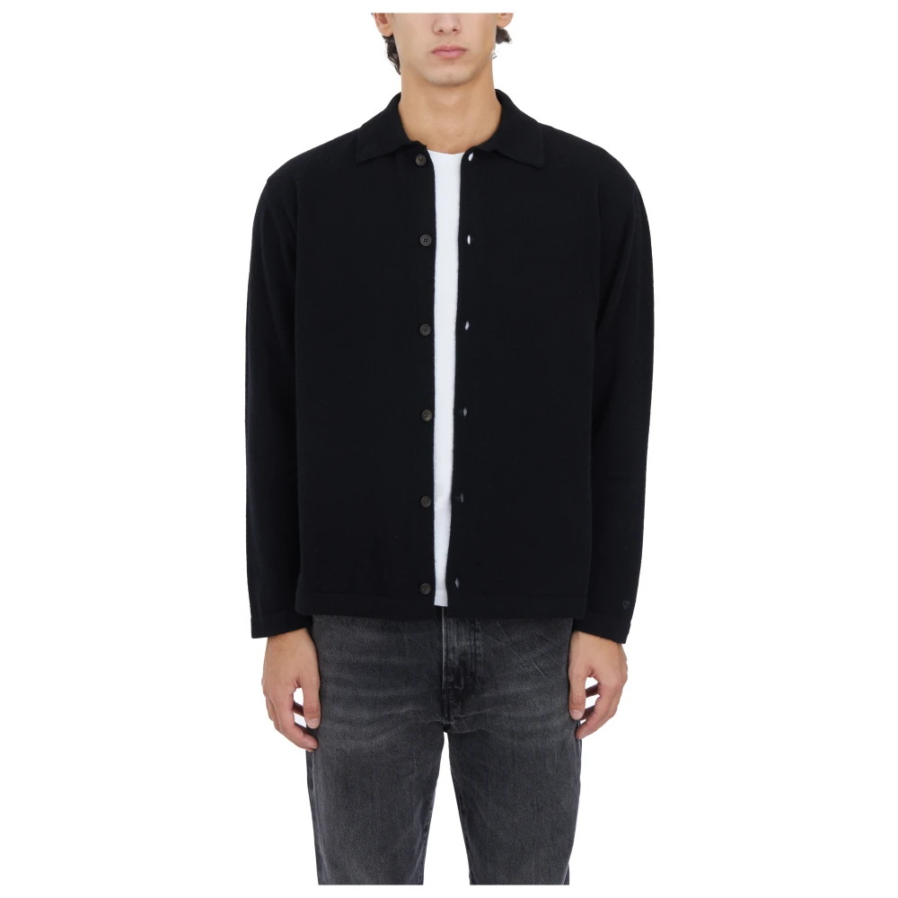 Seven Gauge Kasjmier Oversized Trui Black Heren