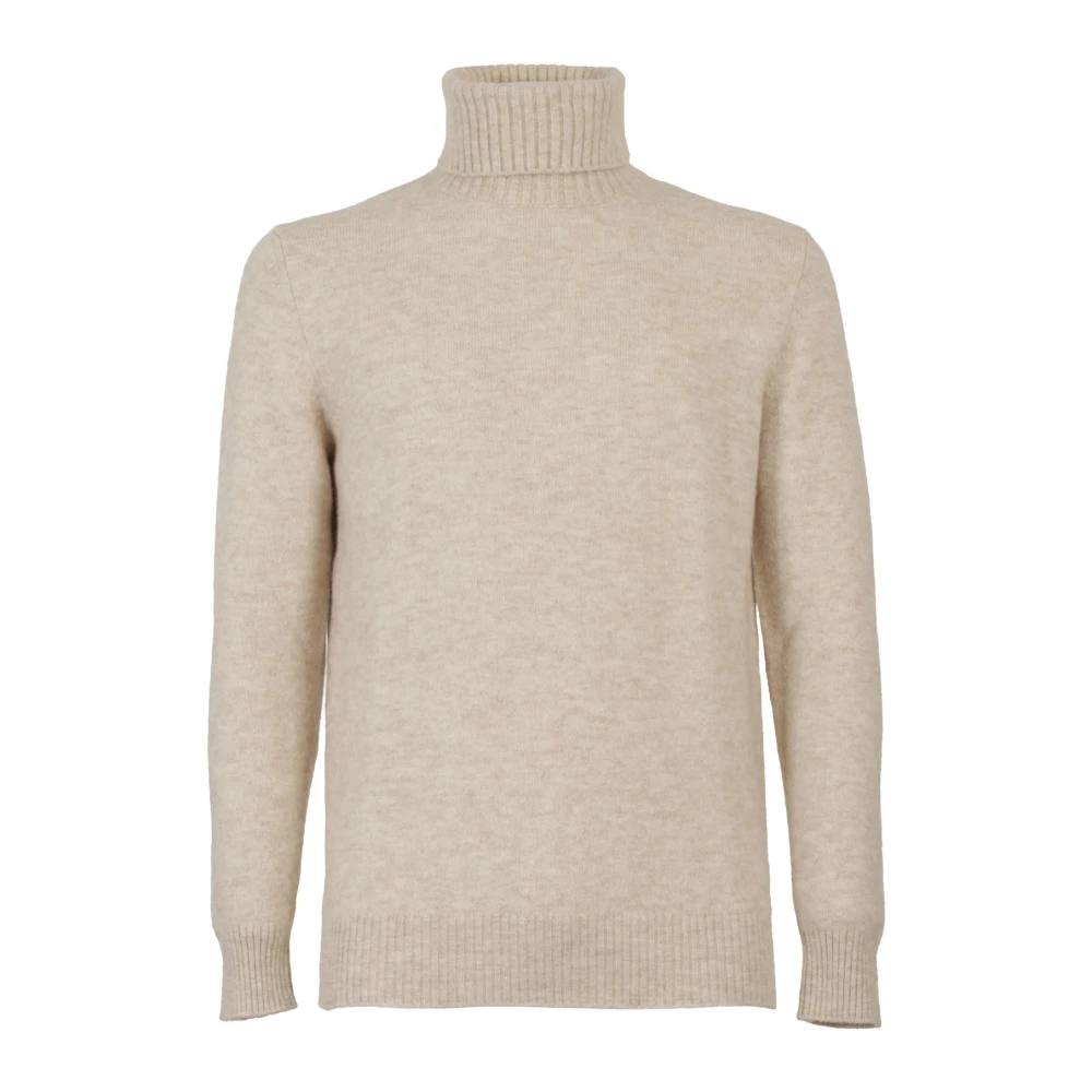 Kangra Luxe Alpaca Wol Trui Beige Heren