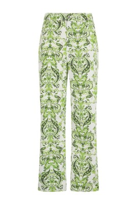 pantalon-vert-avec-imprime-integral