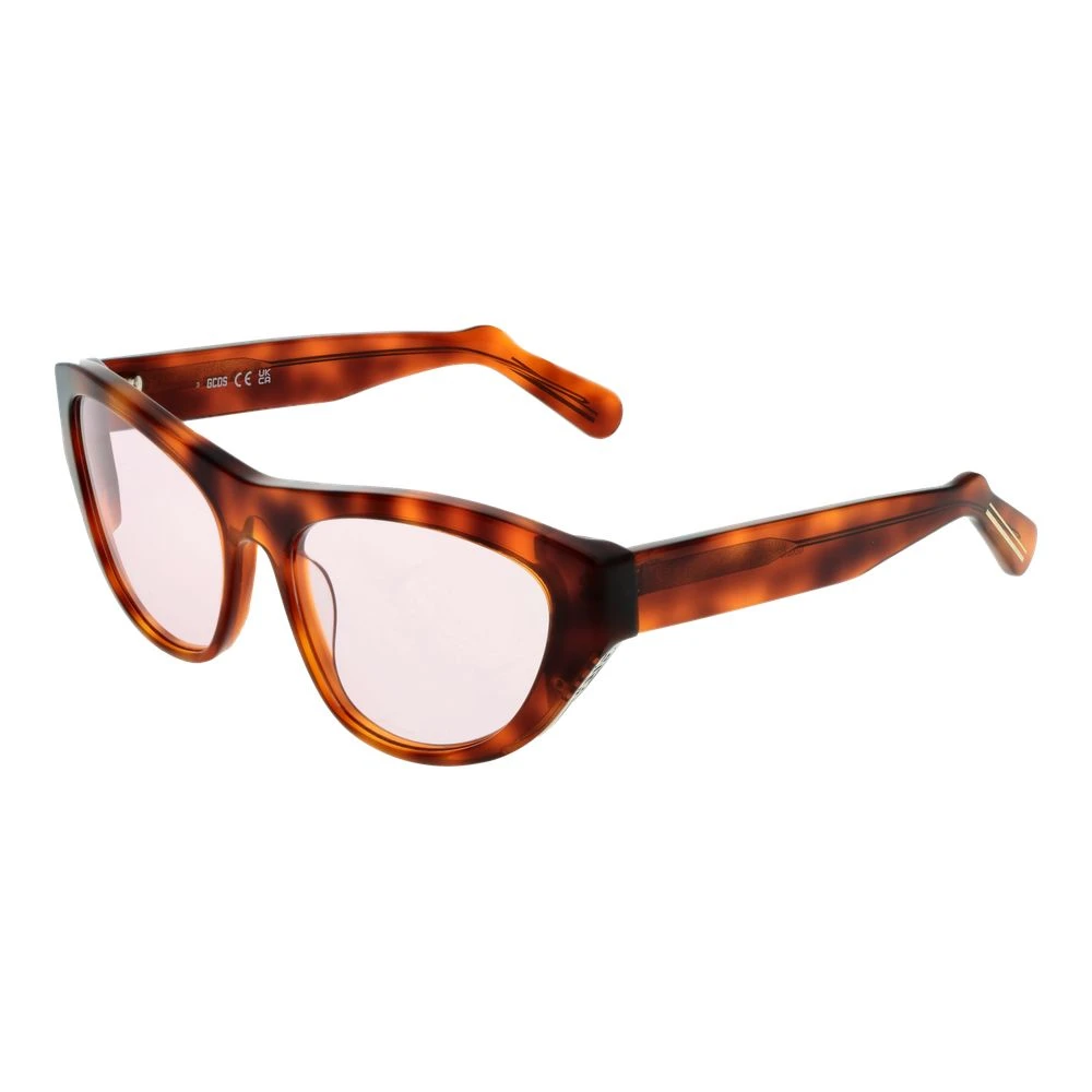 Gcds Women's Brown Sunglasses Cat Eye Style