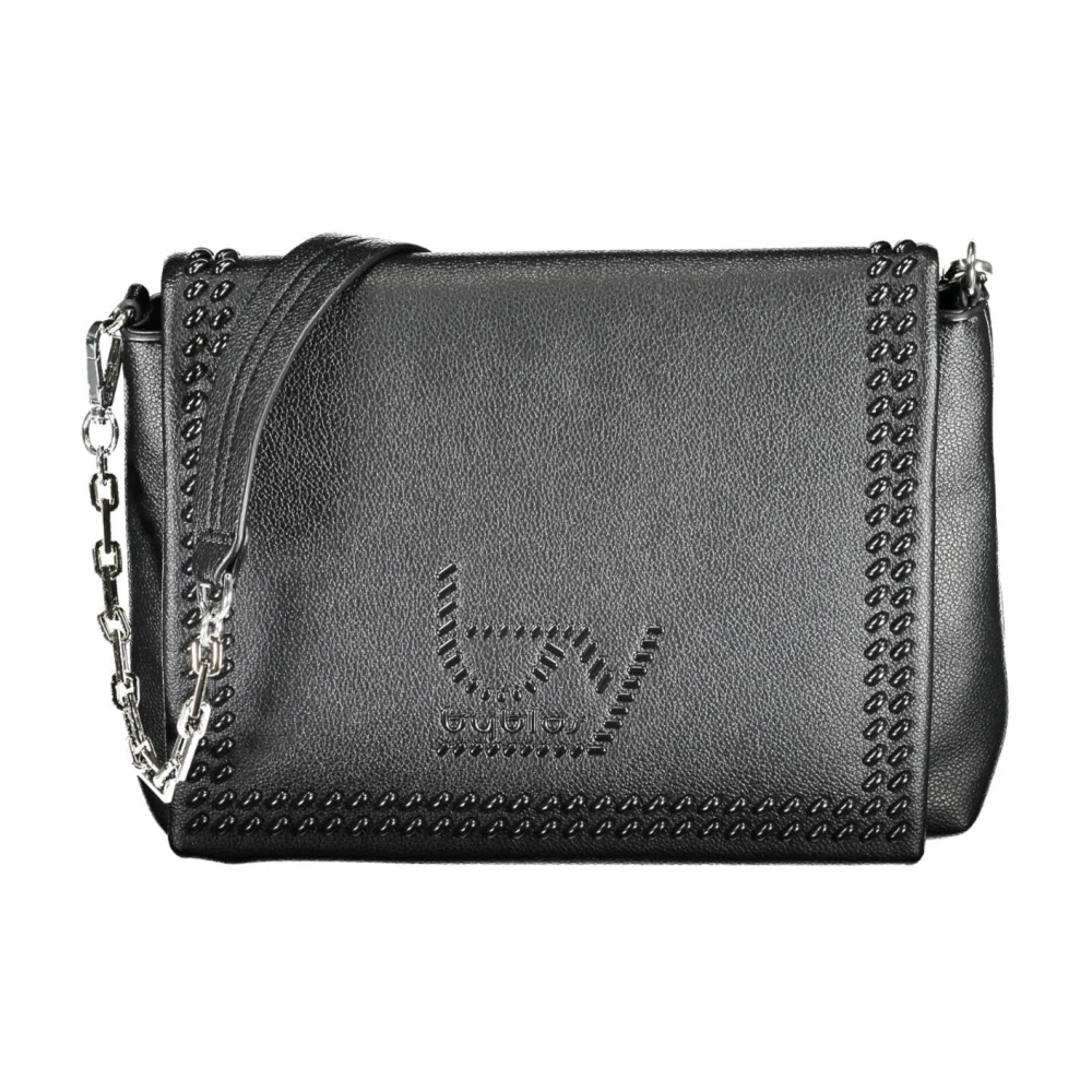 Byblos Donna Nero Donne, Borsa, Schwarze Polyethylen-Handtasche, - Immagine 3