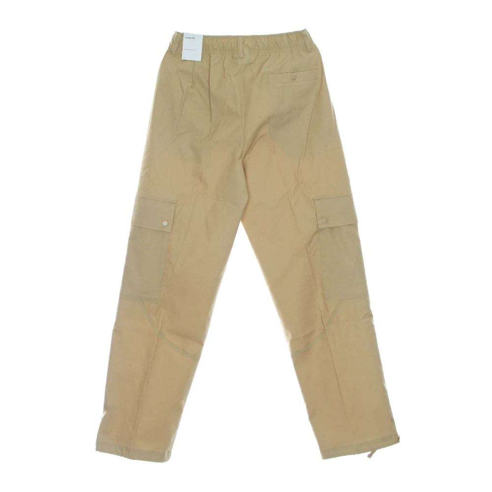 Jordan Handige Hennep Lange Broek Brown Dames
