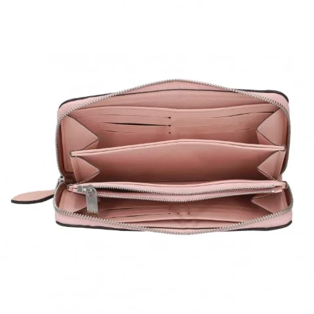Louis Vuitton Vintage Pre-owned Leather wallets Pink Dames