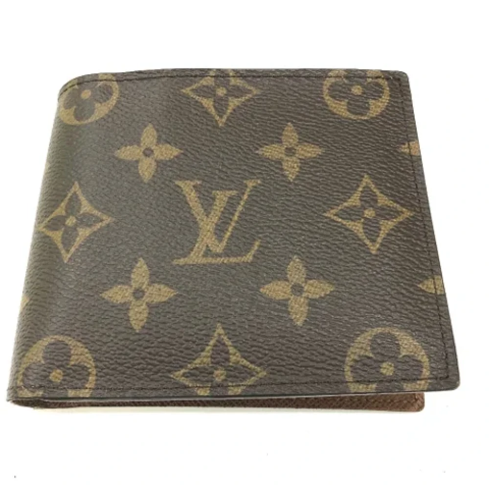Louis Vuitton Vintage Pre-owned Canvas wallets Brown Dames