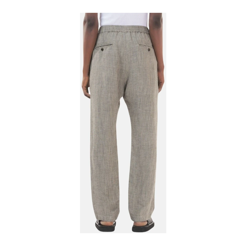 Barena Venezia Reguliere elastische taille broek met zij- en achterzakken Gray Heren