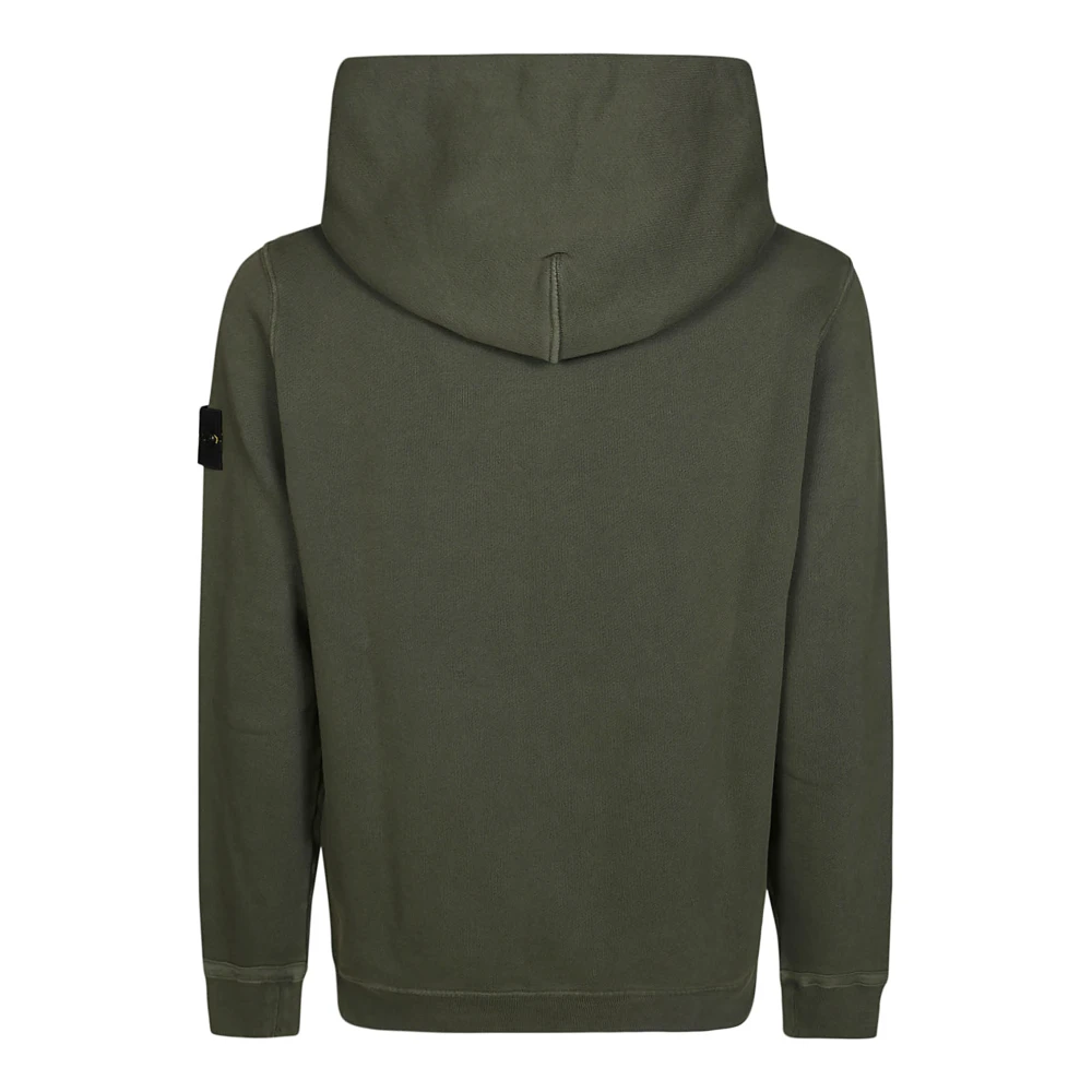 Stone Island Cappuccio hoodie in trendy stijl Green Heren