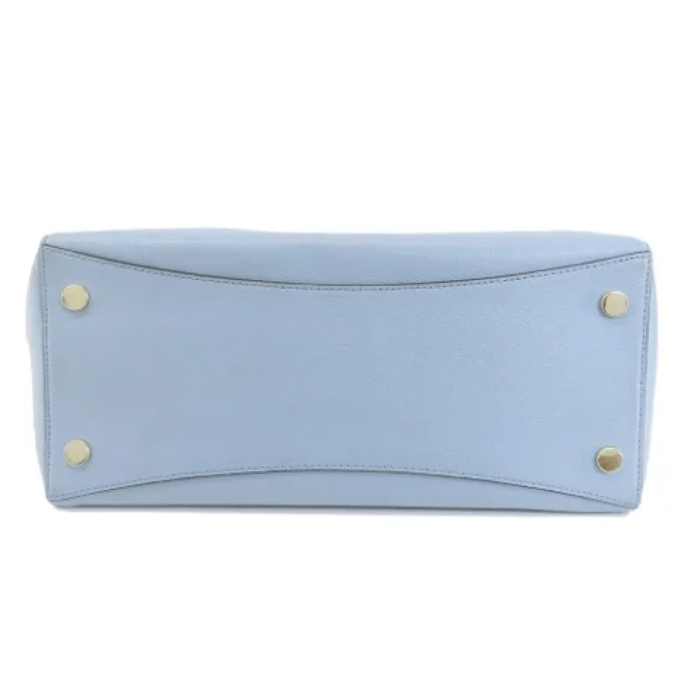 Michael Kors Pre-owned Leather totes Blue Dames