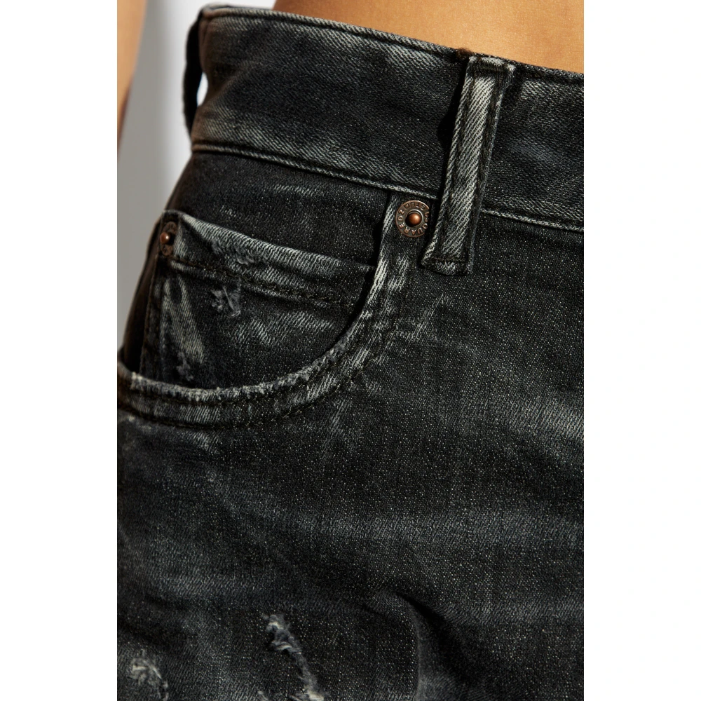 Dsquared2 Jaren 80 Jeans Gray Dames