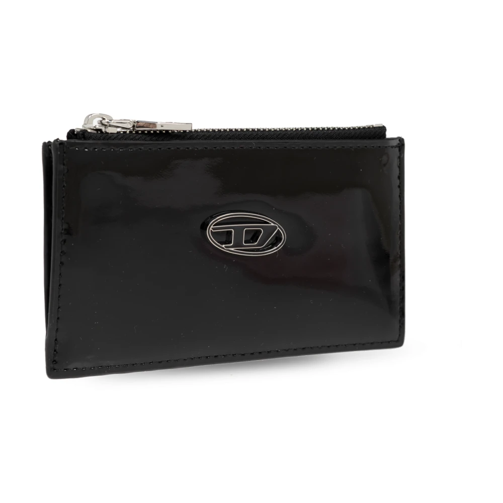Diesel Kaarthouder Play D Card Holder Black Dames