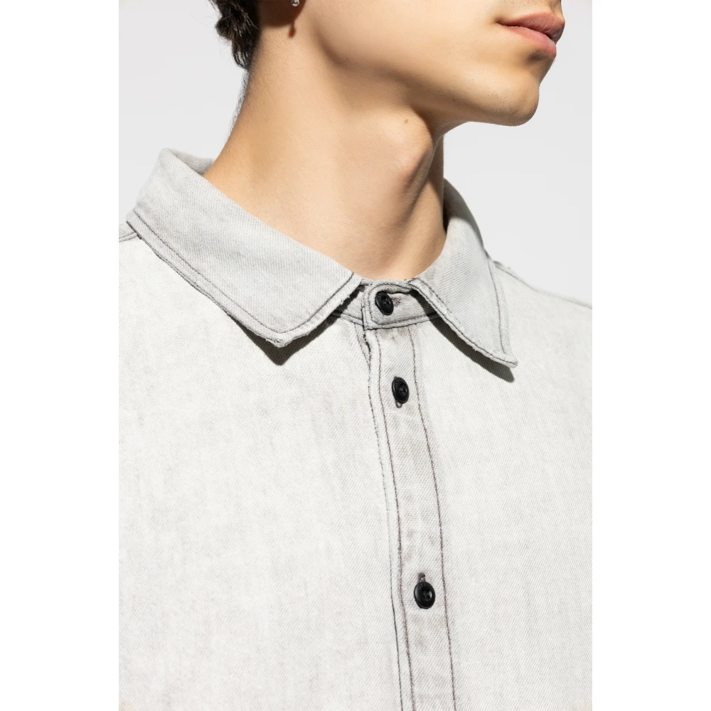 Rag & Bone Denim overhemd Smoke Gray Heren