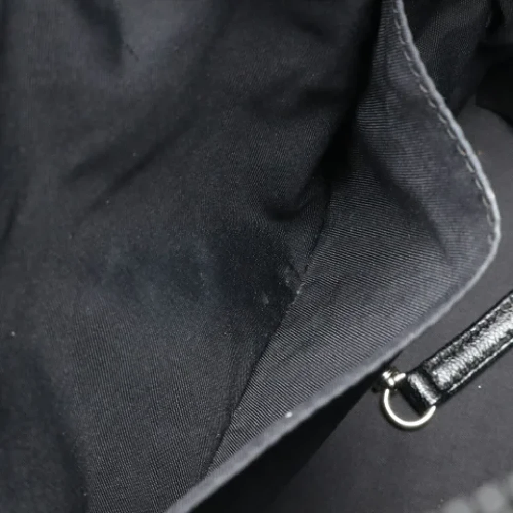 Chanel Vintage Pre-owned Satin chanel-bags Black Dames