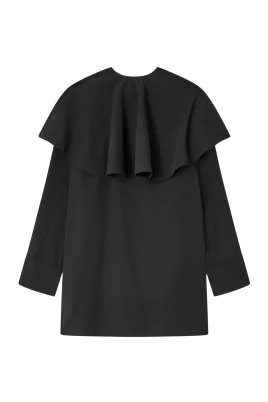 Twill Krage Mini Klänning