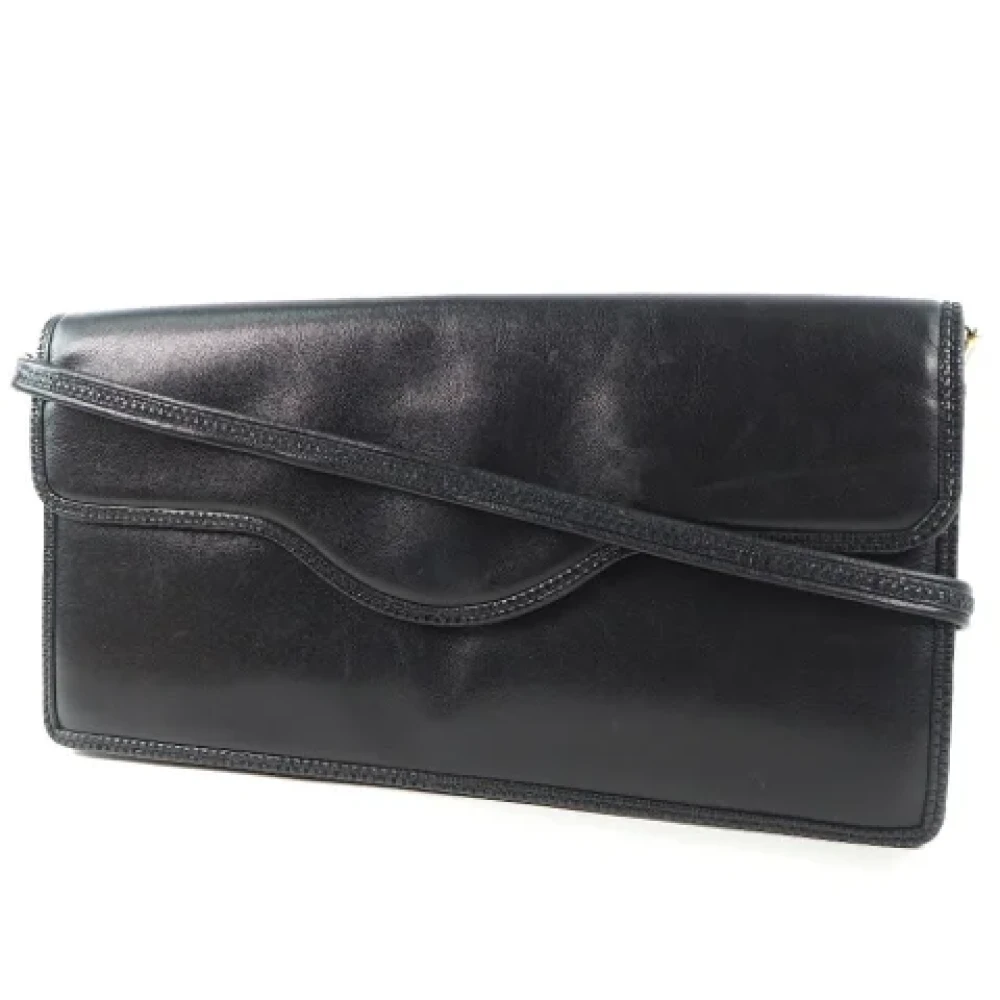 Bally Pre-owned Fabric shoulder-bags Black Dames
