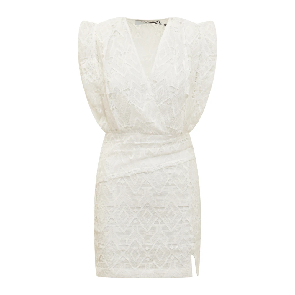 Iro White Short Dresses, Female, M, Perine Dress